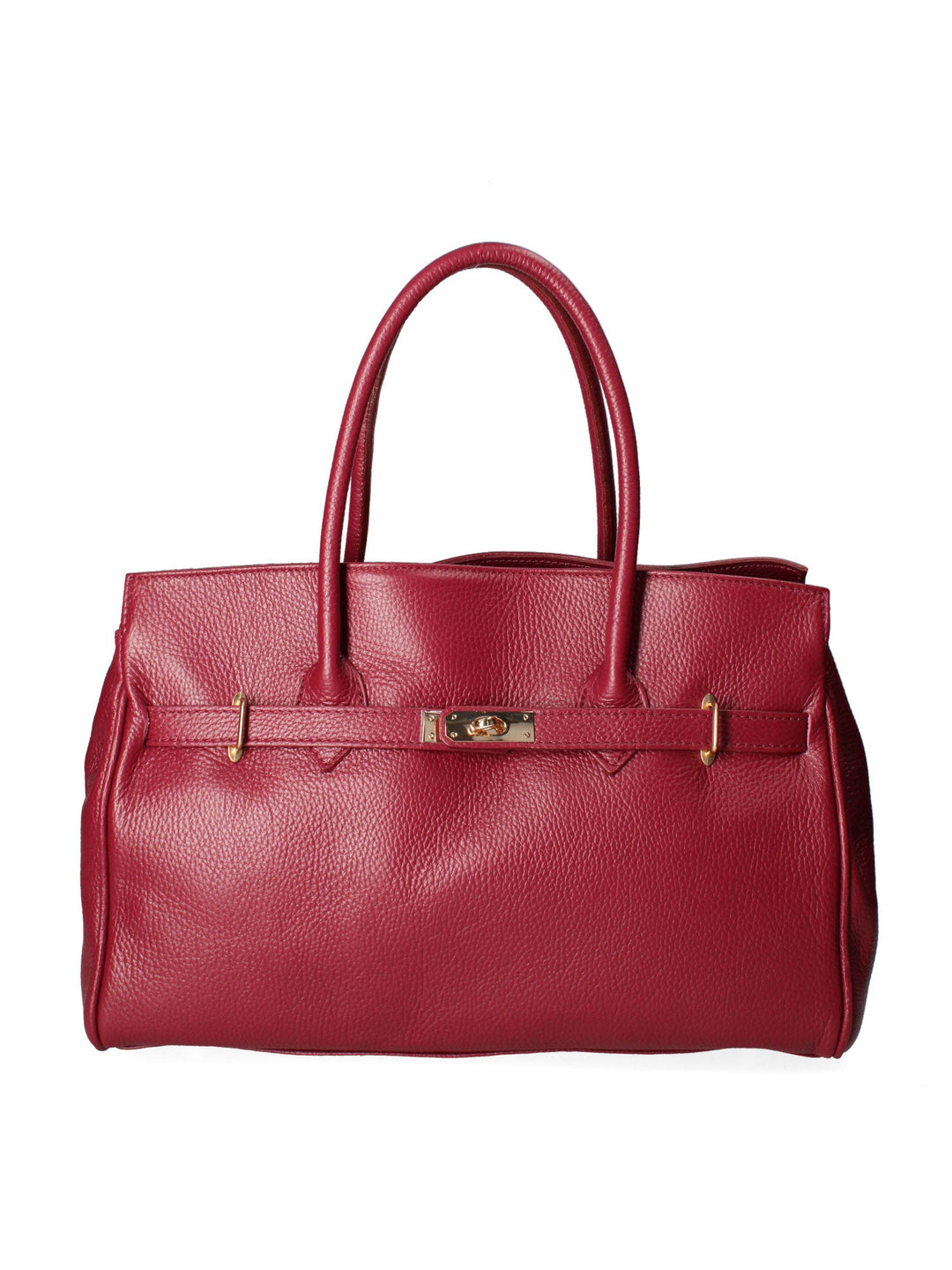 Borsa a mano da donna In Vera pelle | Gave Lux | GLX220560023FBG-D34_BORDO