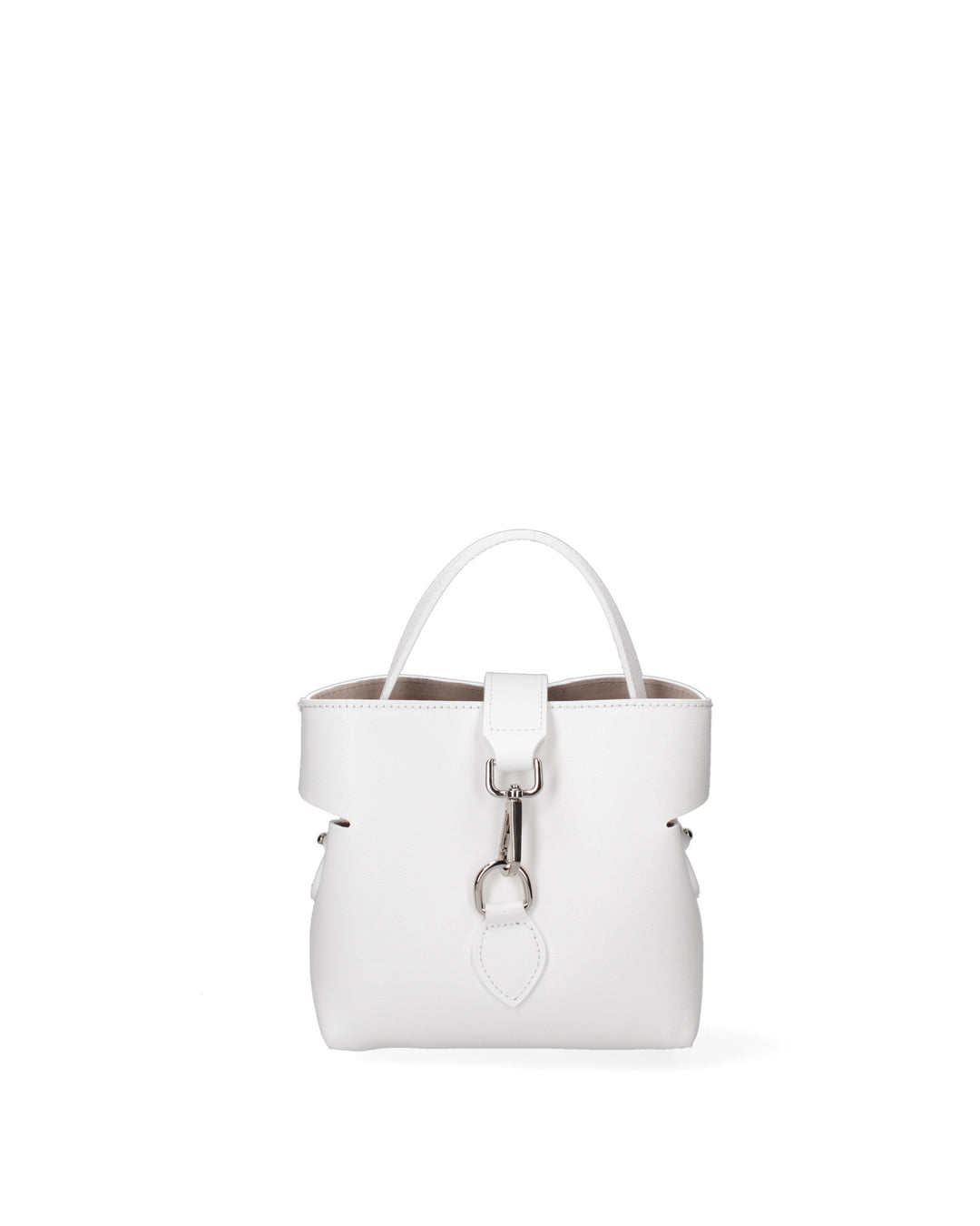 Borsa a mano da donna In Vera pelle | Gave Lux | GLX220738023FBG-PL01_BIANCO