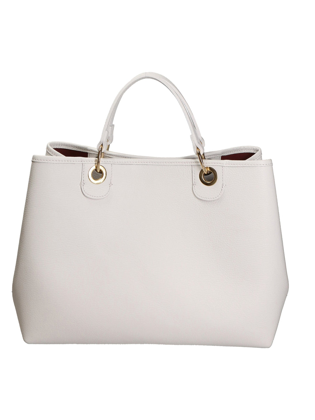 Borsa a mano da Donna in Vera Pelle | Gave Lux | GLX220610523FBG-BIANCO_WHITE