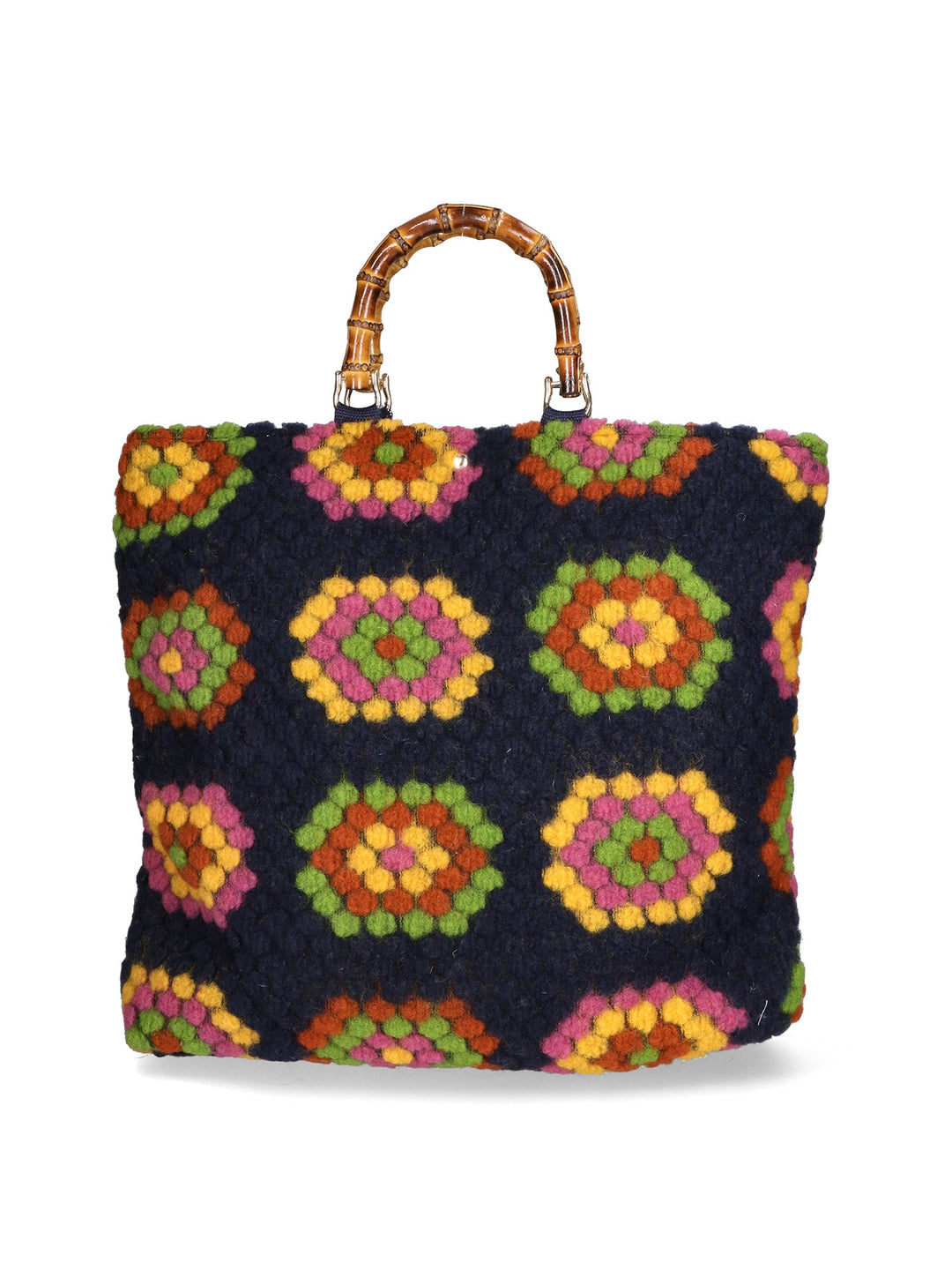 Shopper da Donna in Lana | Gave Lux | GLX220446623FBG-NERO