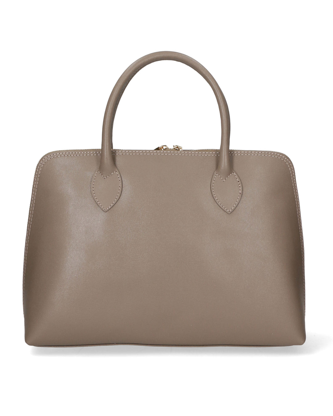 Borsa a mano da donna In Vera pelle | Gave Lux | GLX22213123FBG-SF11_TAUPE_SCURO