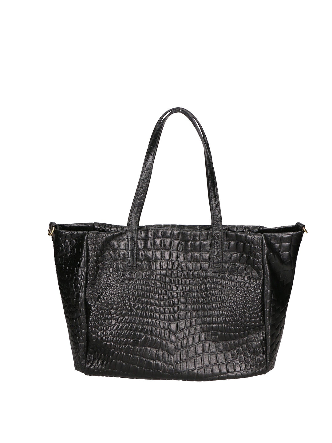Borsa a spalla da Donna in Vera Pelle | Gave Lux | GLX220649923FBG-019_NERO