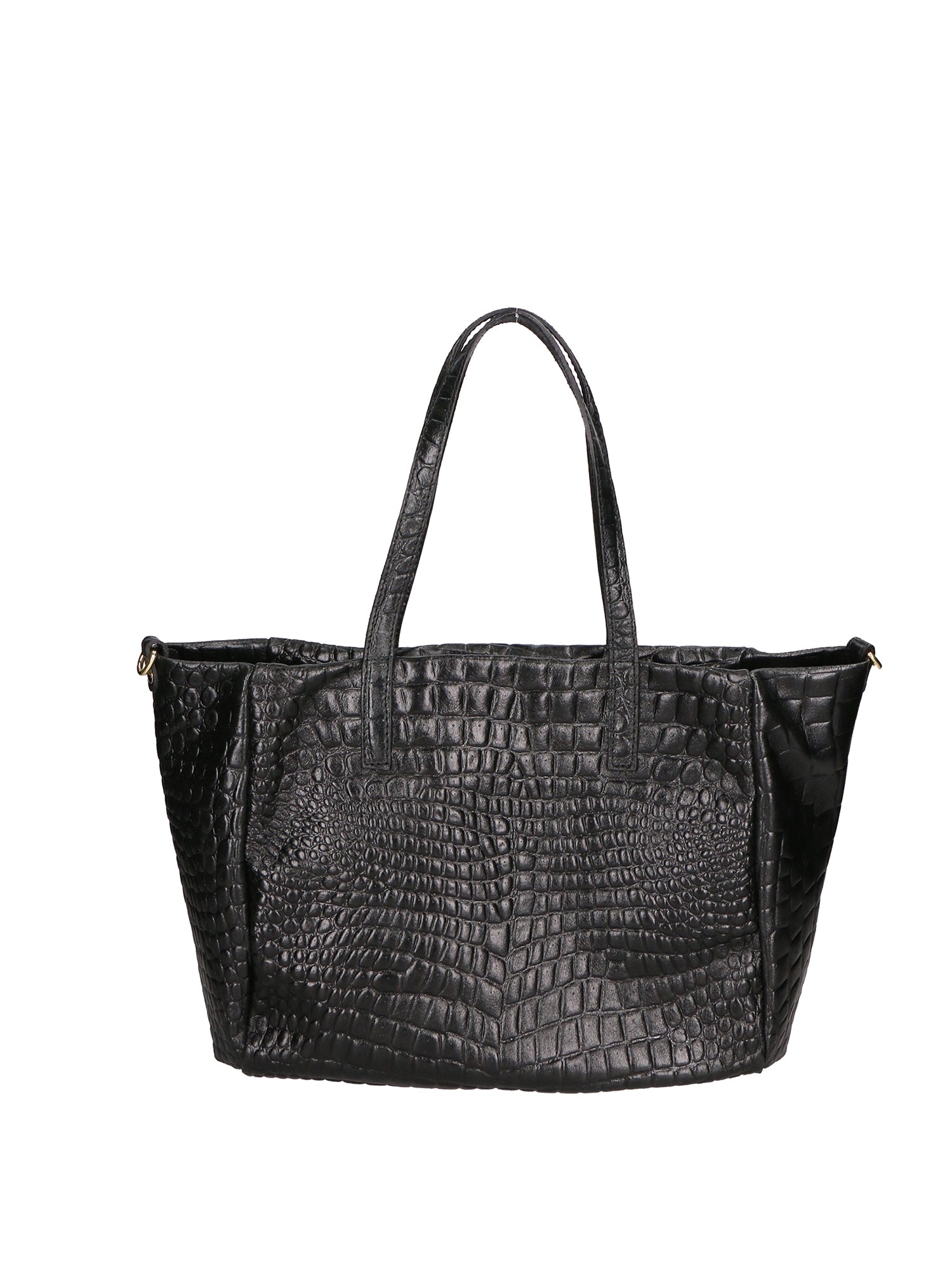 Borsa a spalla da Donna in Vera Pelle | Gave Lux | GLX220649923FBG-019_NERO