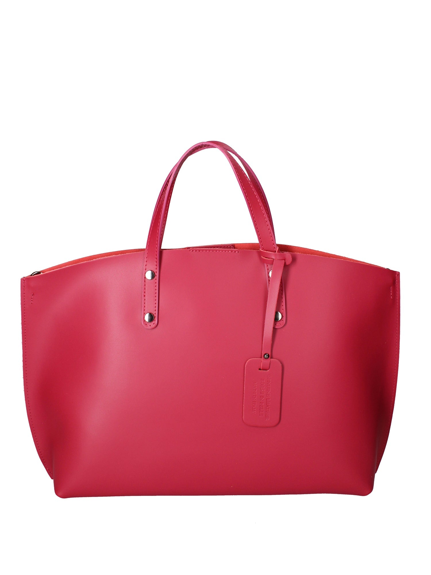 Borsa a spalla da donna In Vera pelle | gave lux | GLX22209423FBG-L117_FUXIA_SCURO