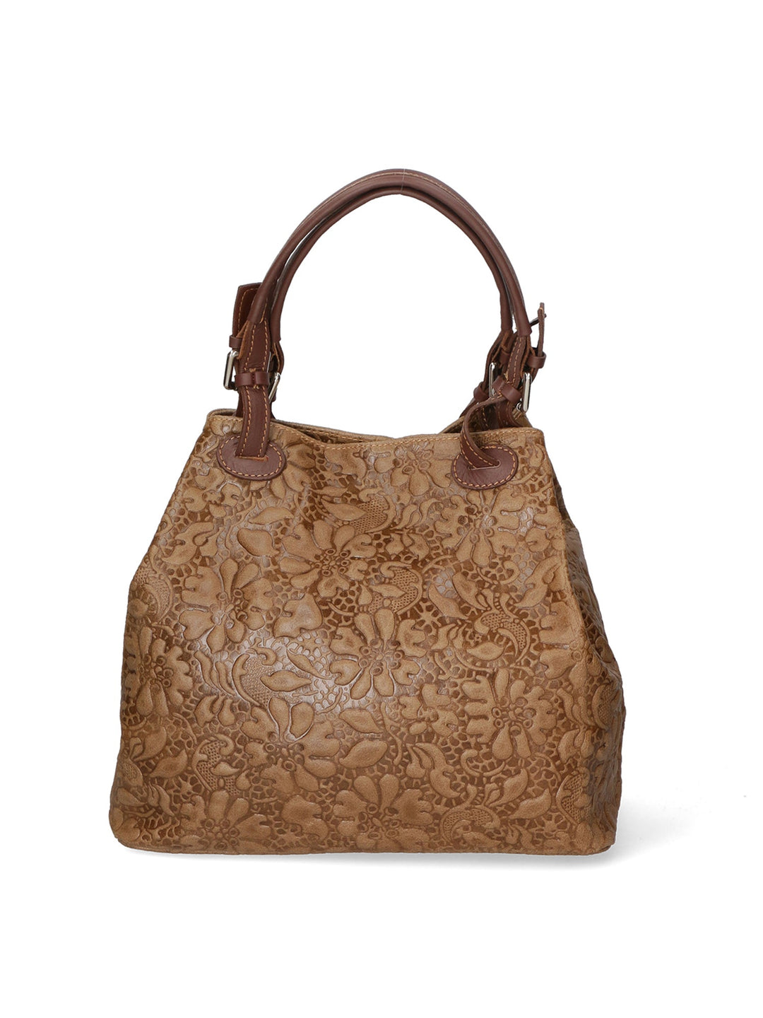 borsa a mano da Donna in Vera Pelle | Gave Lux | GLX228004923FBG-009_TAUPE_SCURO