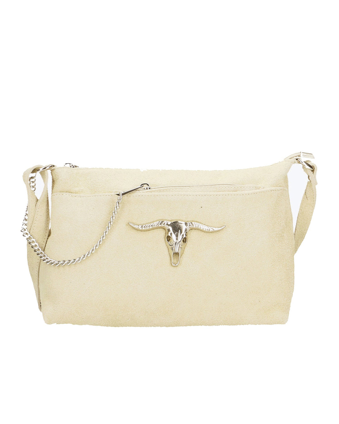 Borsa a tracolla da donna In Vera pelle | Gave Lux | GLX22865023FBG-BEIGE