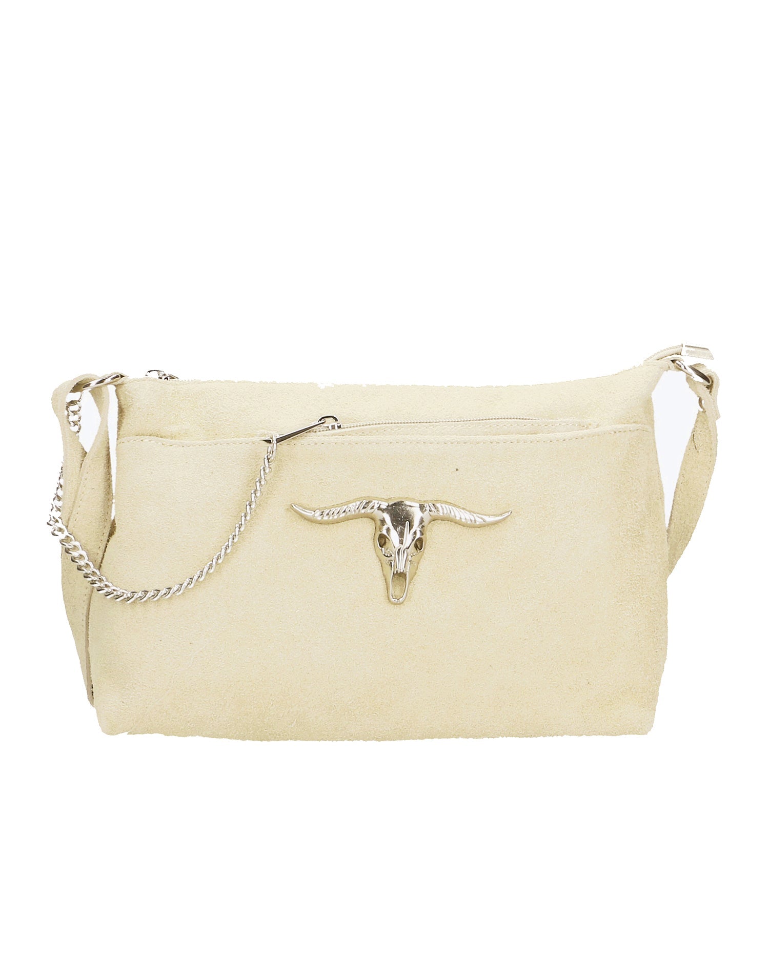 Borsa a tracolla da donna In Vera pelle | Gave Lux | GLX22865023FBG-BEIGE