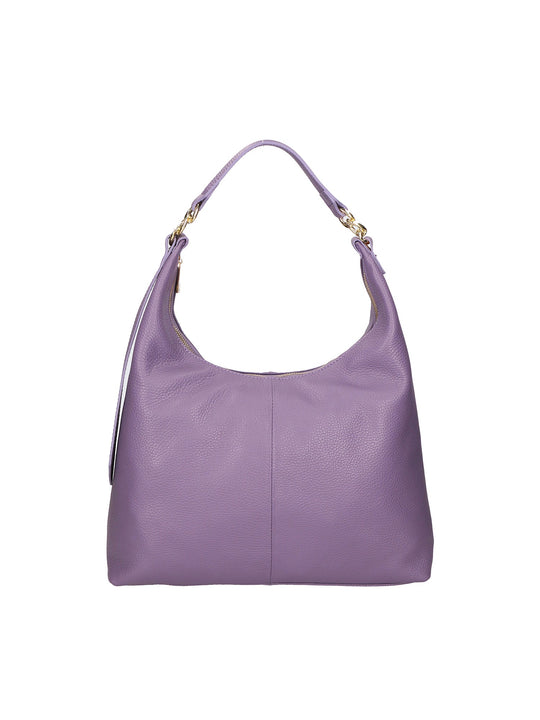 Borsa a spalla da Donna in Vera Pelle | Gave Lux | GLX220667323FBG-D87_VIOLET