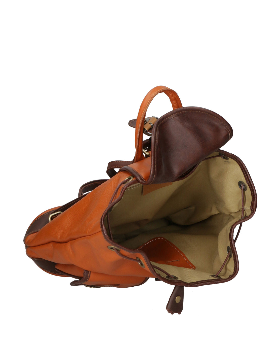 Damenrucksack aus echtem Leder