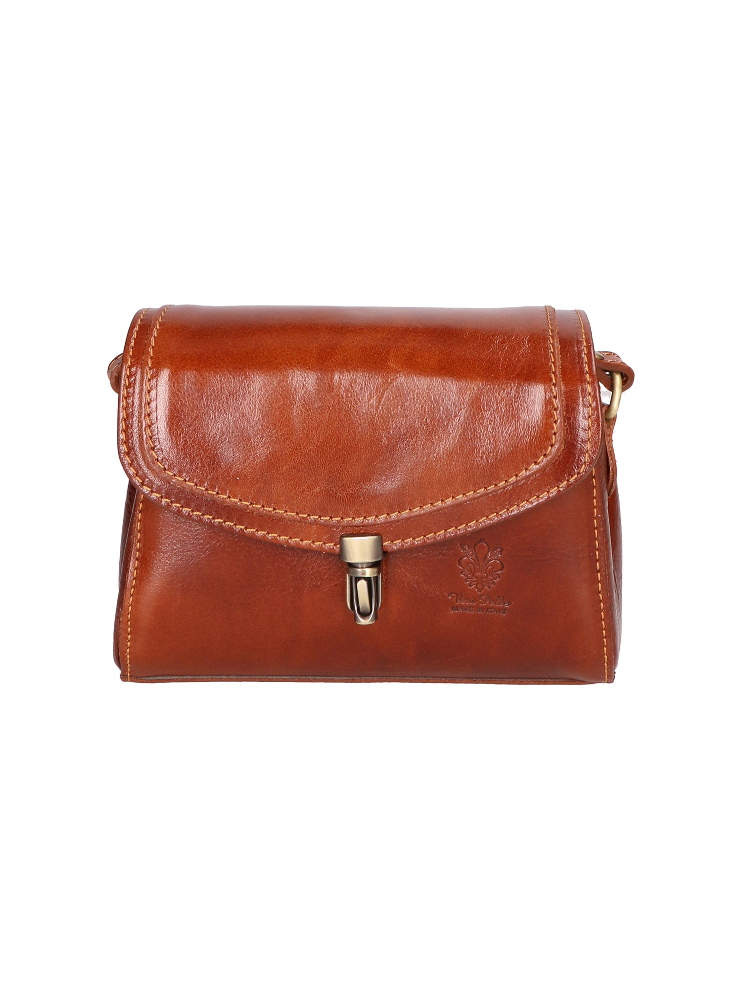 Borsa a tracolla da donna In Vera pelle | gave lux | GLX220711823FBG-MARRONE