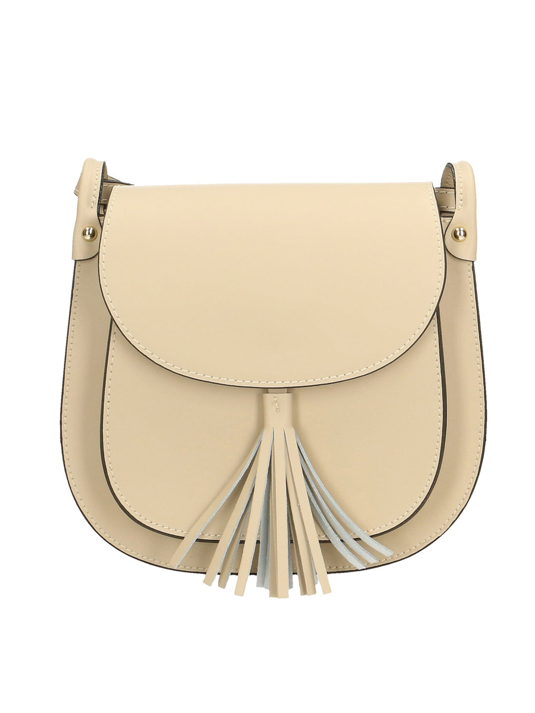 Borsa a tracolla da Donna in Vera Pelle | Gave Lux | GLX22AD00123FBG-BEIGE