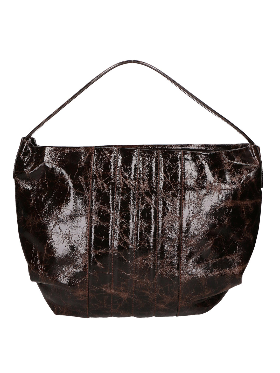 Borsa a spalla da Donna in Vera Pelle | gave lux | GLX220650723FBG-015_T.MORO