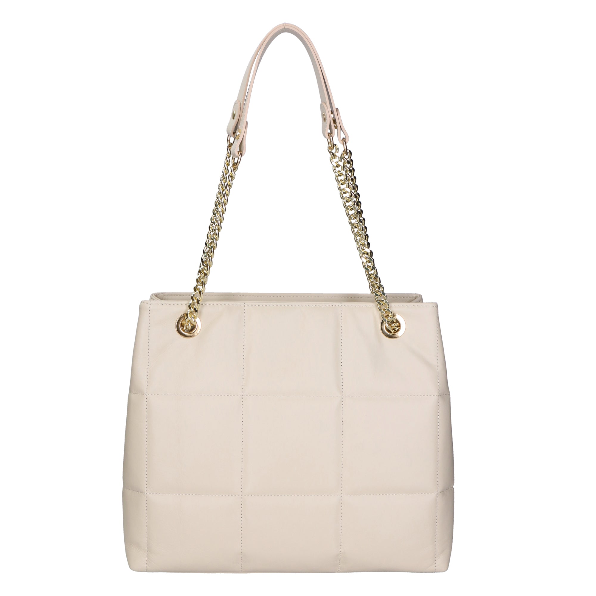 Borsa a mano da Donna in Vera Pelle | Gave Lux | GLX220621723FBG-S37_LATTE