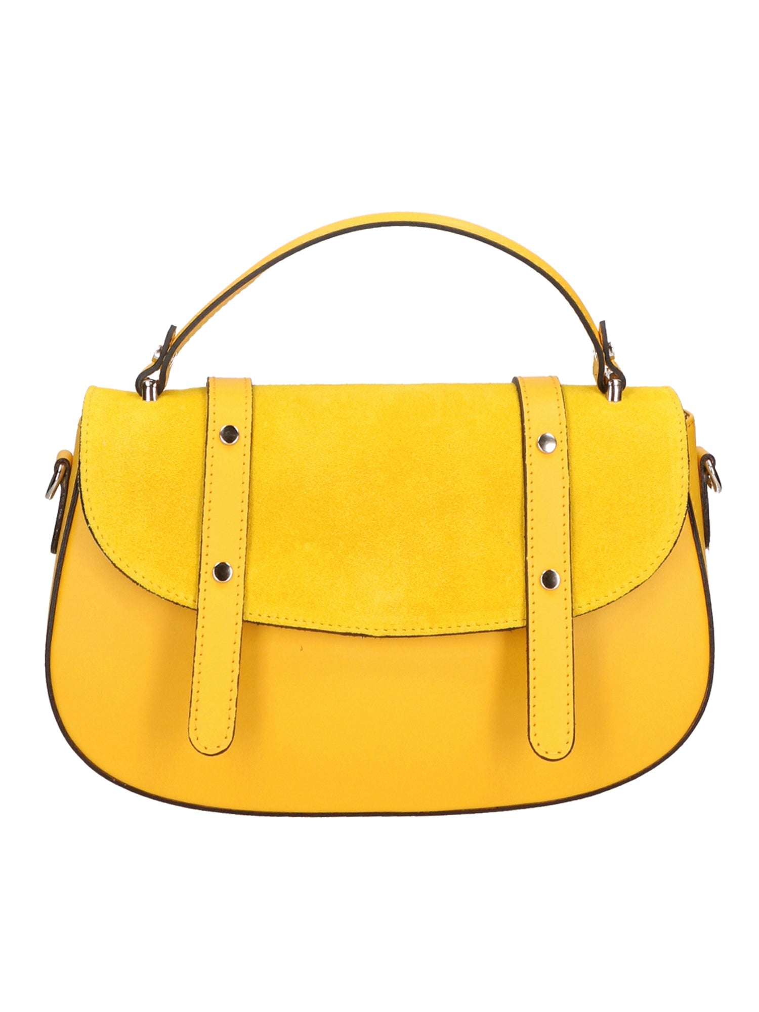 Borsa a mano da Donna in Vera Pelle | Gave Lux | GLX220599323FBG-L224_GIALLO+09_GIALLO