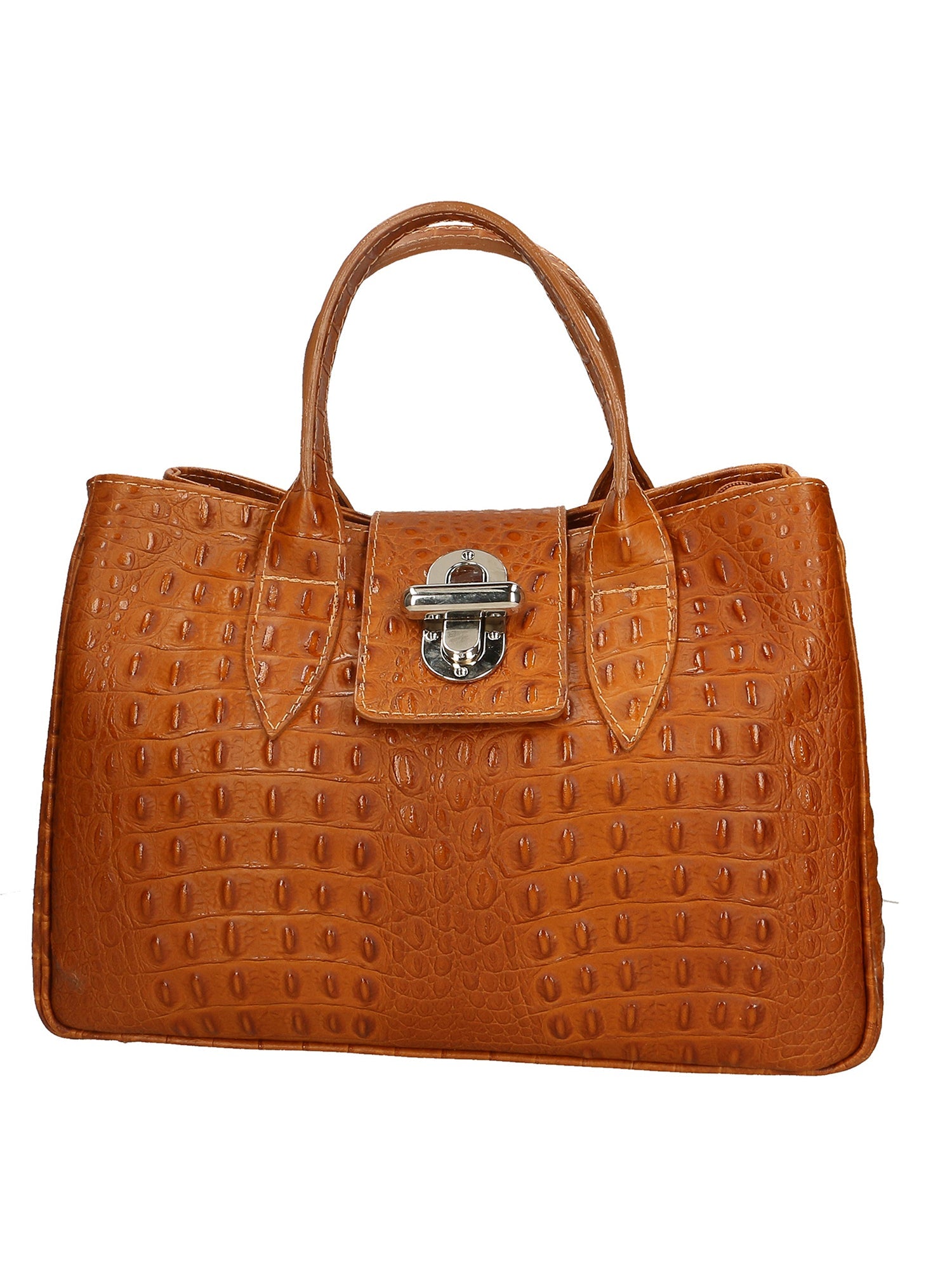 borsa a mano da Donna in Vera Pelle | Gave Lux | GLX22771823FBG-CUOIO_COGNAC