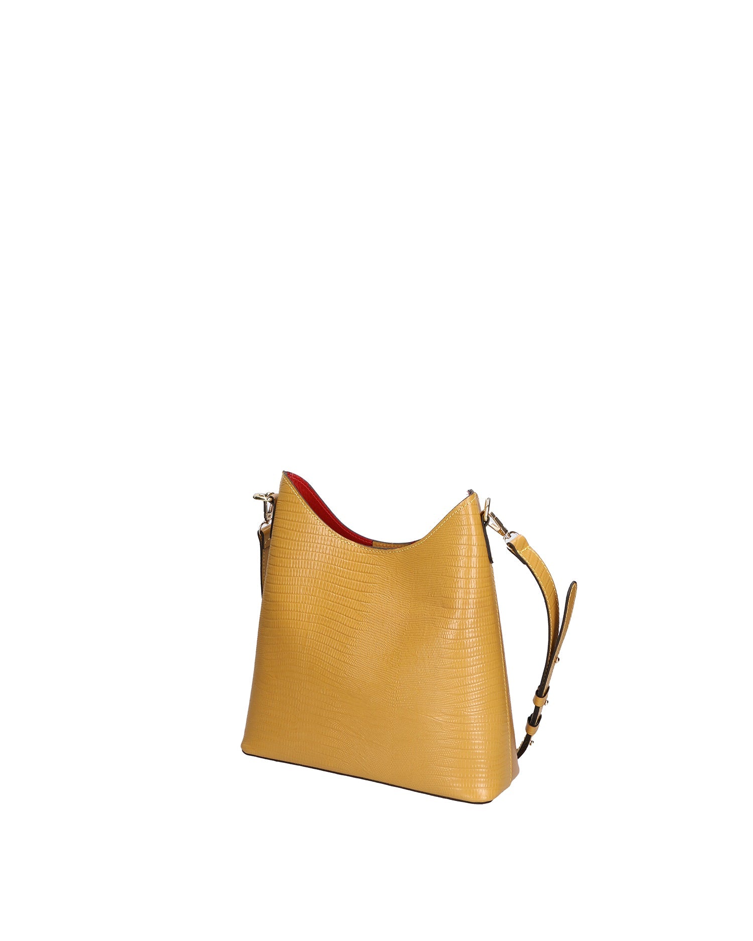 Borsa a spalla da donna In Vera pelle | Gave Lux | GLX220544223FBG-LU36_SENAPE