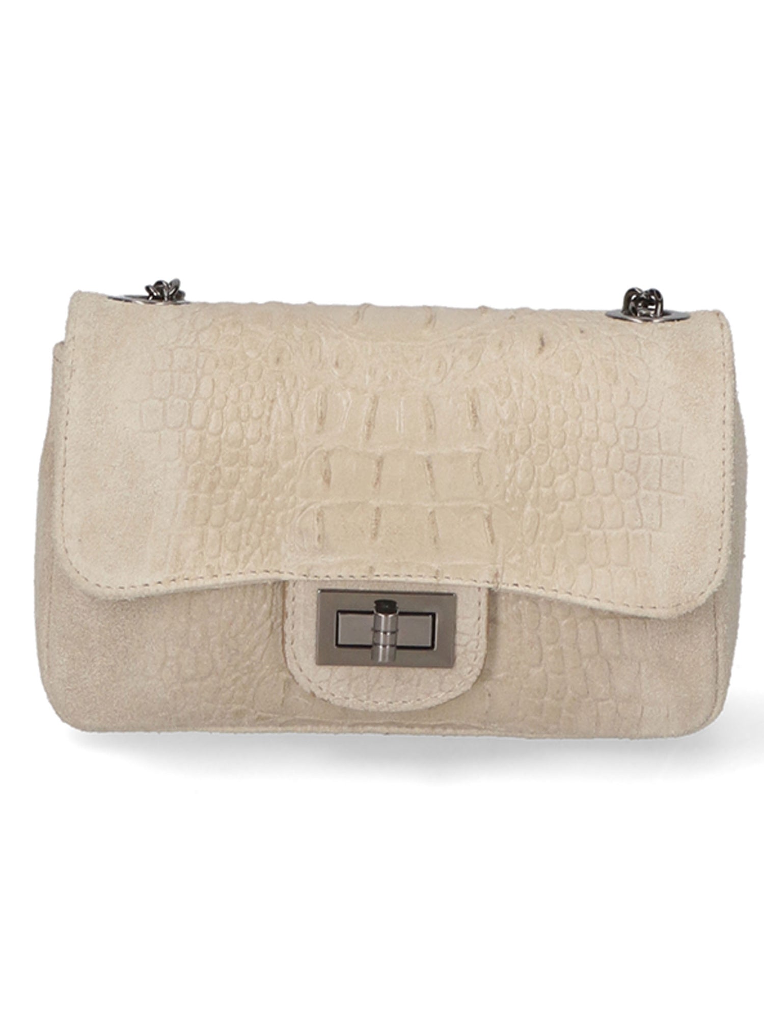 Borsa a tracolla da Donna in Vera Pelle | Gave Lux | GLX221002923FBG-TAUPE
