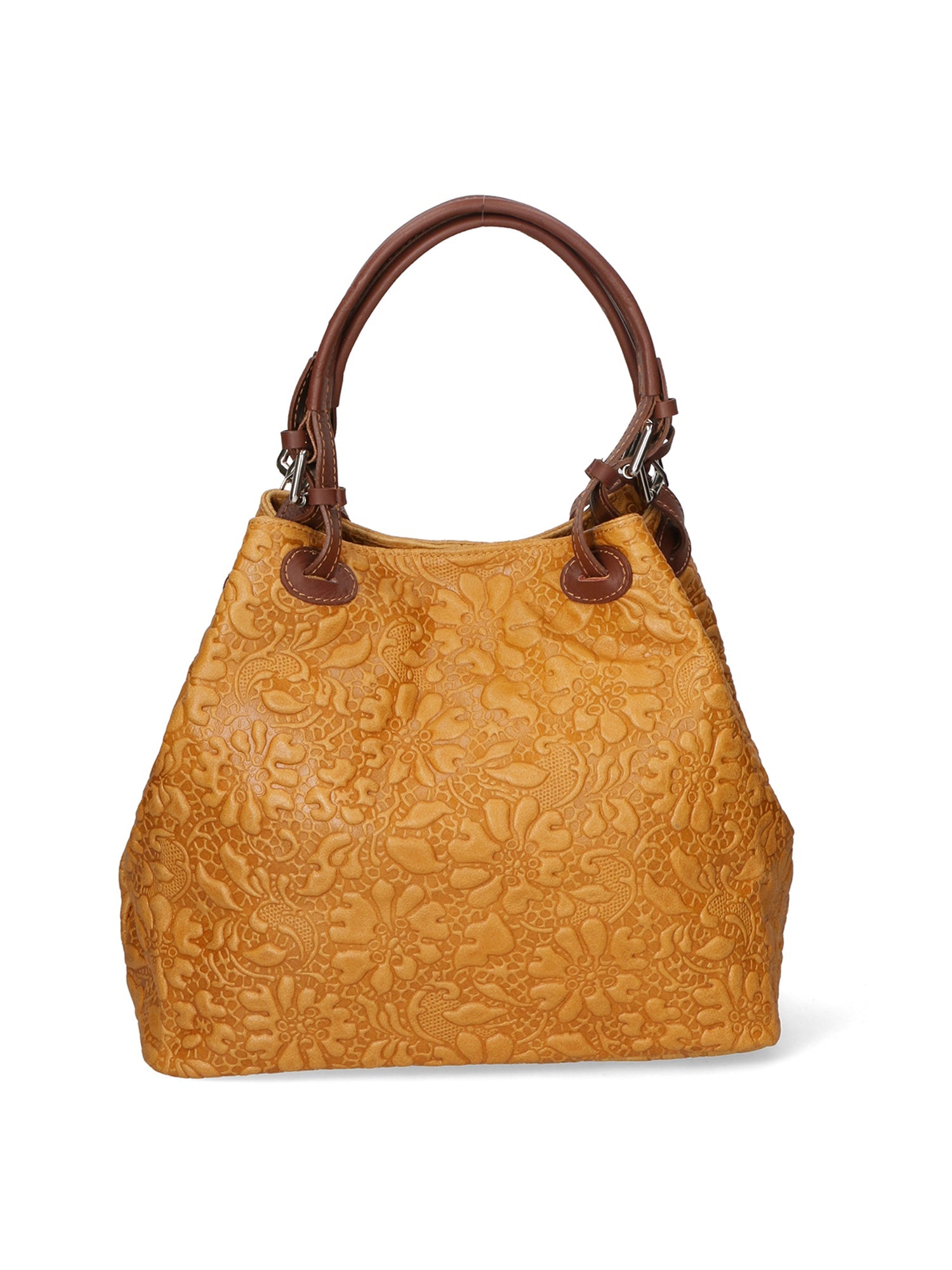 borsa a mano da Donna in Vera Pelle | Gave Lux | GLX228004923FBG-031_CUOIO_SCURO