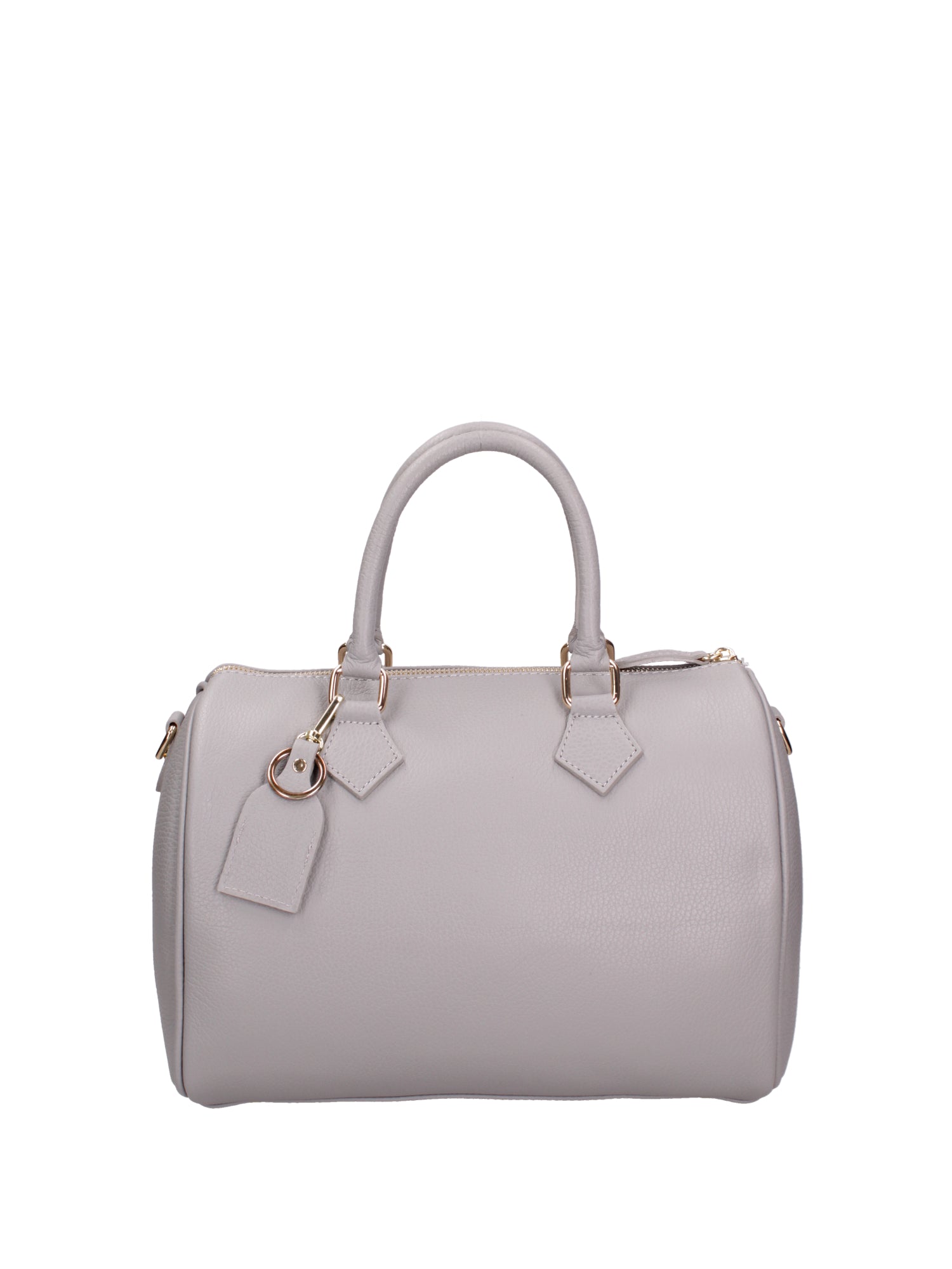 Borsa a bauletto da Donna in Vera Pelle | Gave Lux | GLX22517623FBG-D16_GRIGIO_GREY