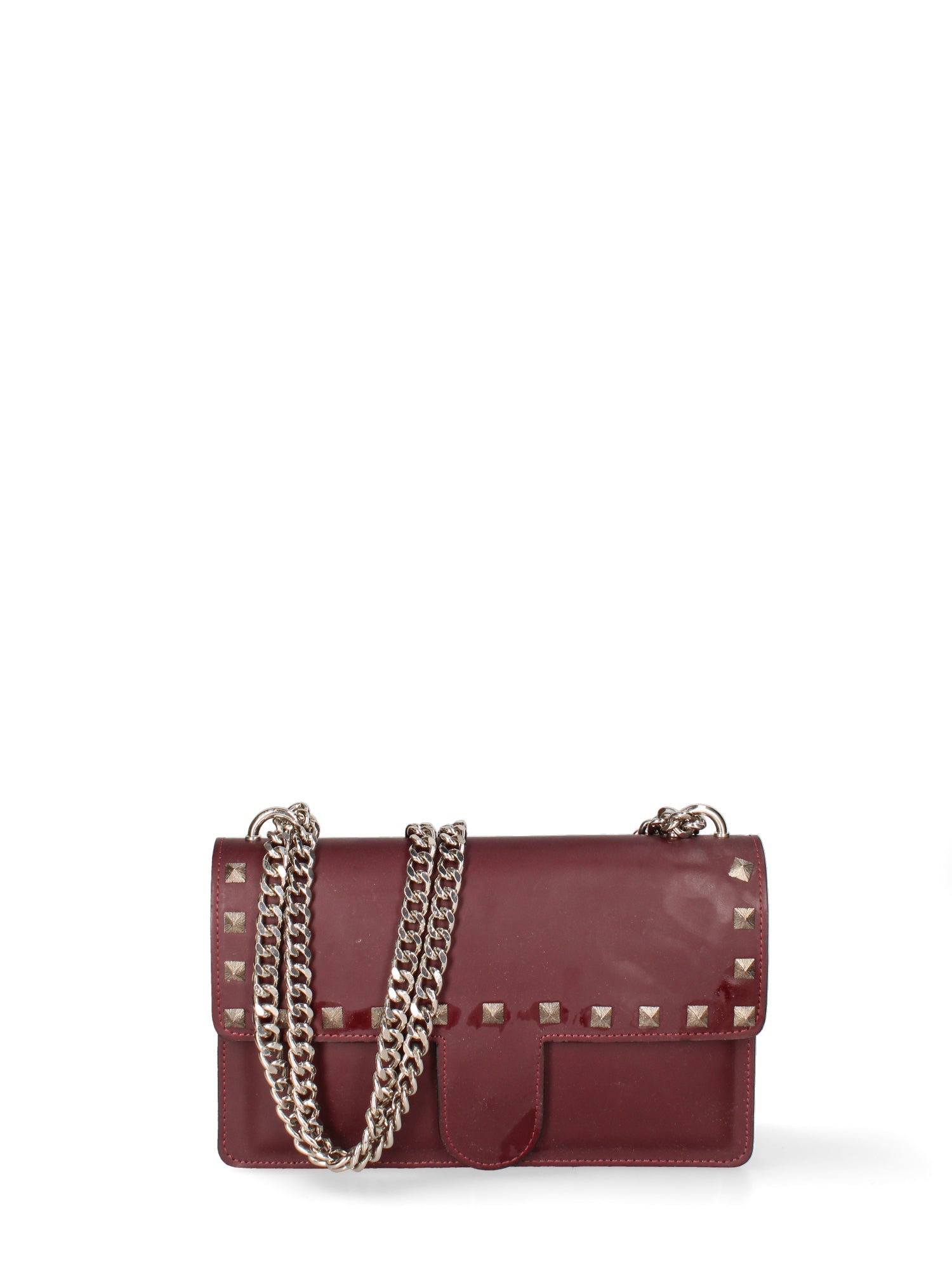 Borsa a tracolla da donna In Vera pelle | Gave Lux | GLX22170323FBG-BORDO