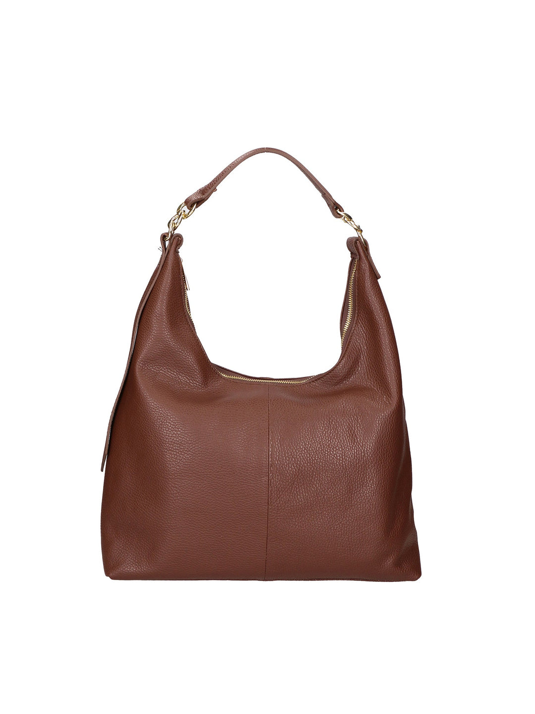 Borsa a spalla da Donna in Vera Pelle | Gave Lux | GLX220667323FBG-D223_CIOCCOLATO