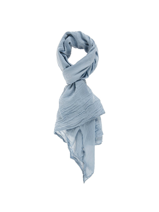 Foulard Unisex in Cotone e seta | Gave Lux | GLX22L203523FBG-BLU_JEANS
