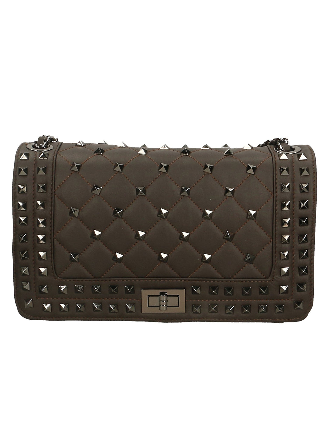 Borsa a spalla da Donna in Vera Pelle | Gave Lux | GLX22658923FBG-T.MORO_DARK_BROWN