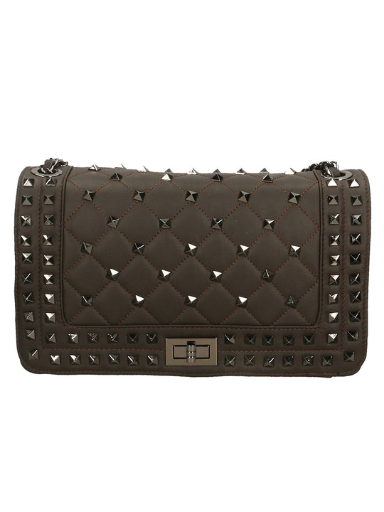 Borsa a spalla da Donna in Vera Pelle | Gave Lux | GLX22658923FBG-T.MORO_DARK_BROWN