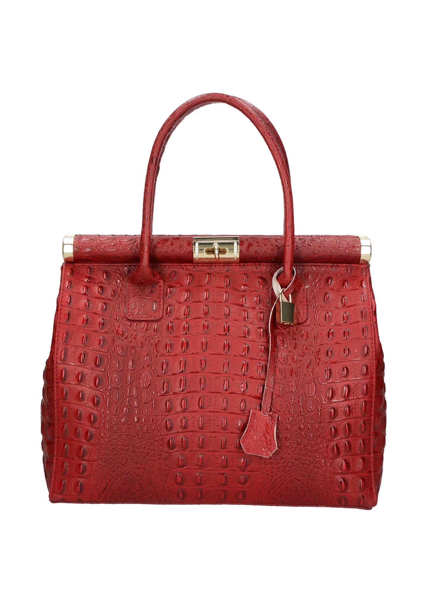 borsa a mano da Donna in Vera Pelle | Gave Lux | GLX22772723FBG-C10_ROSSO_SCURO
