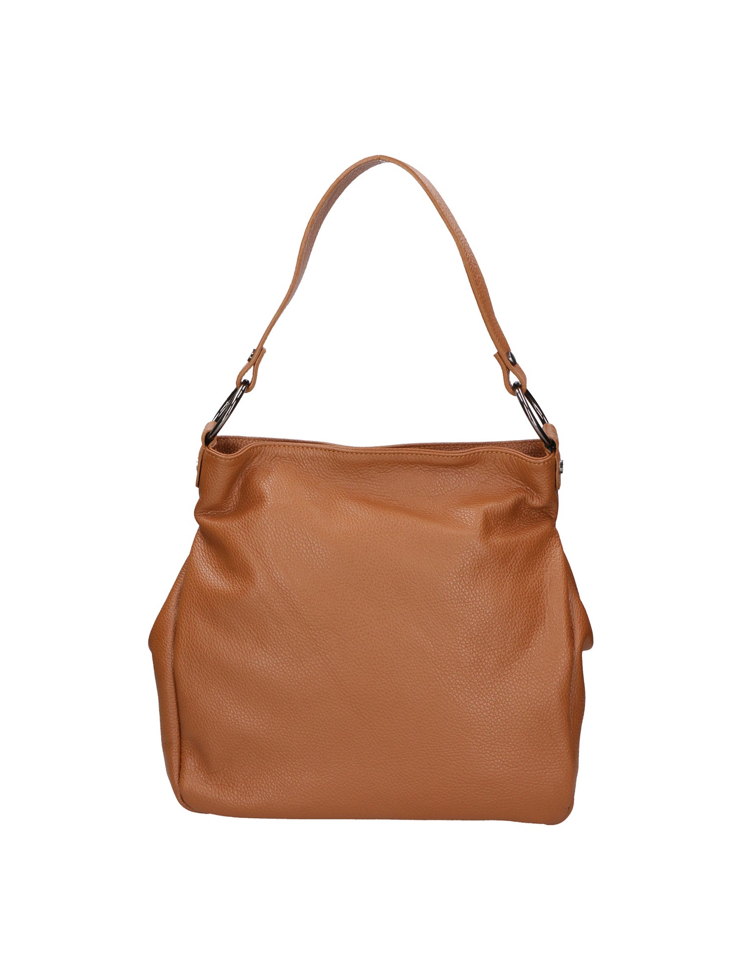 Borsa a spalla da Donna in Vera Pelle | Gave Lux | GLX220571023FBG-D17_CUOIO_SCURO_DARK_COGNAC