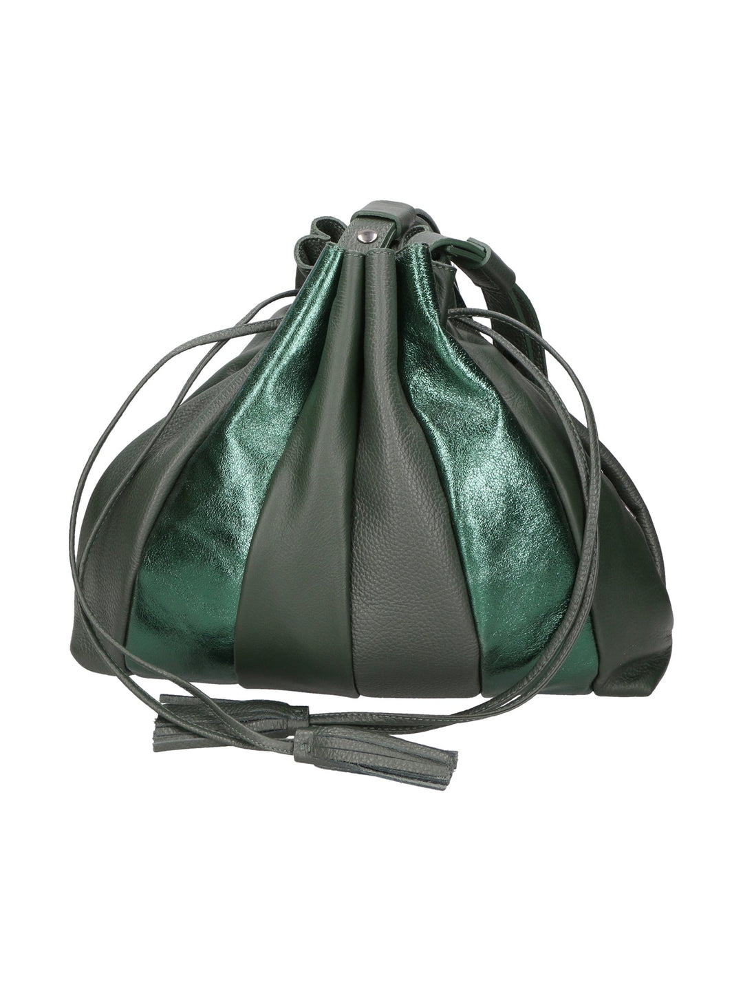 Borsa a spalla da Donna in Vera Pelle | Gave Lux | GLX2257604223FBG-VERDE_GREEN