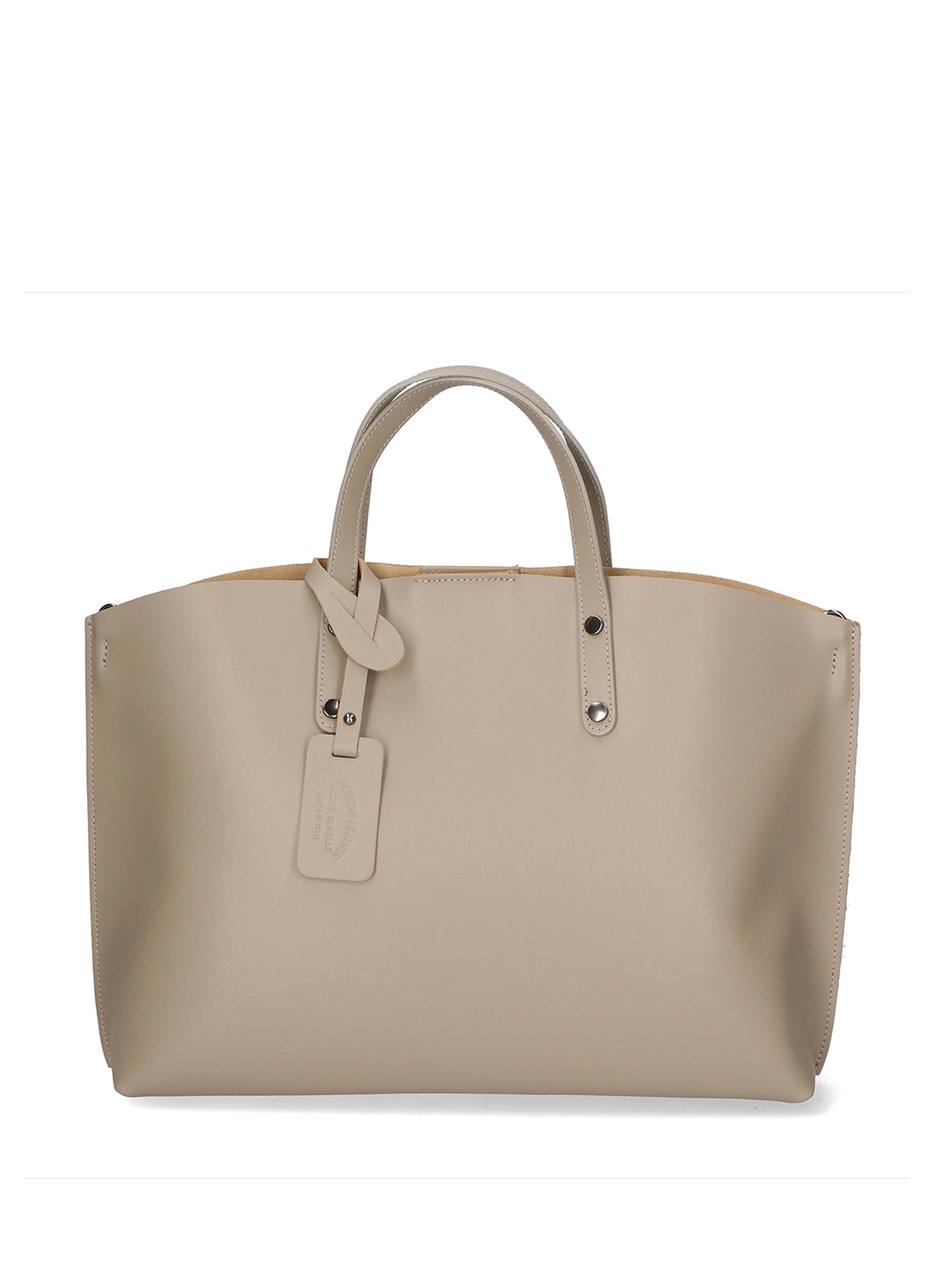 Borsa a mano da Donna in Vera Pelle | Gave Lux | GLX22209423FBG-L110_TAUPE