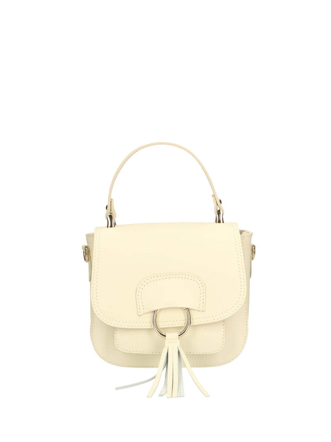 Borsa a mano da donna In Vera pelle | Gave Lux | GLX22152423FBG-BEIGE