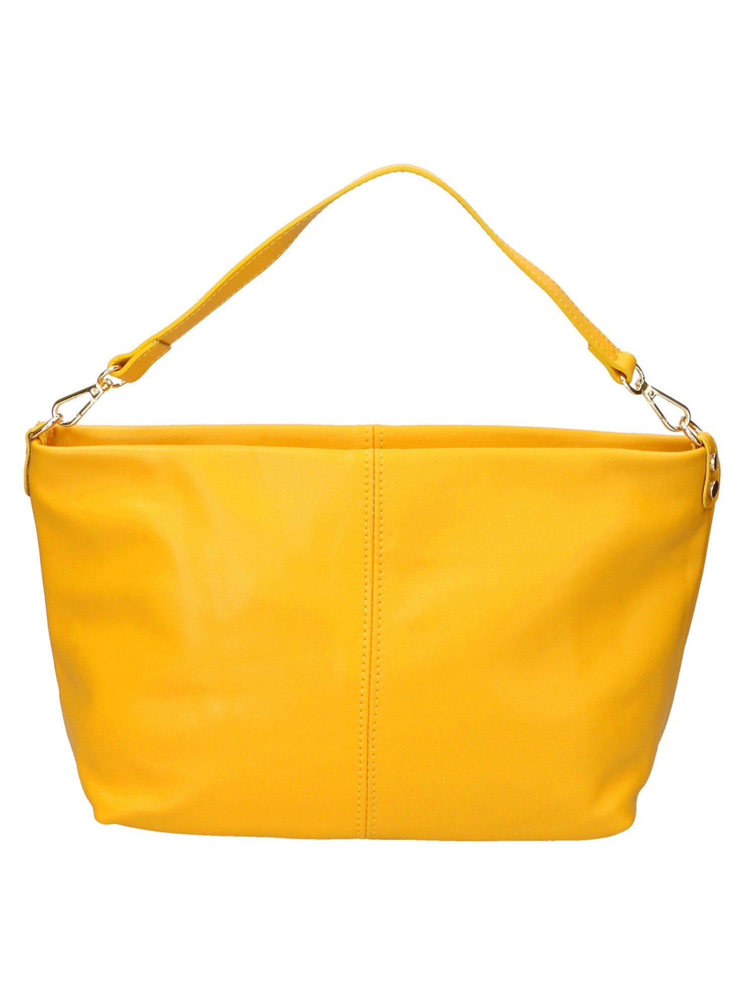 Borsa a spalla da Donna in Vera Pelle | Gave Lux | GLX220593623FBG-S04_GIALLO