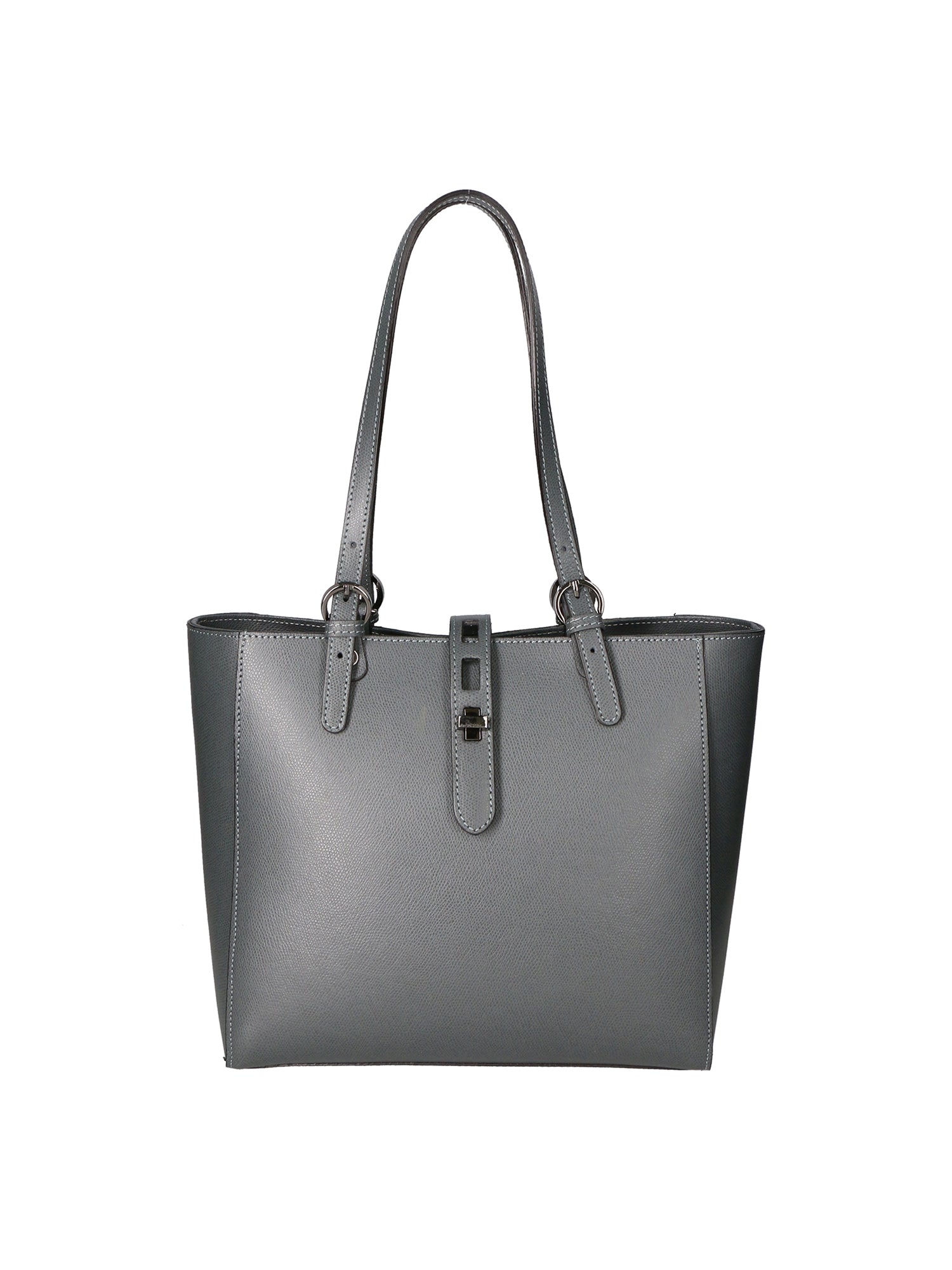 Borsa a spalla da Donna in Vera Pelle | Gave Lux | GLX220541523FBG-PL27_CENERE