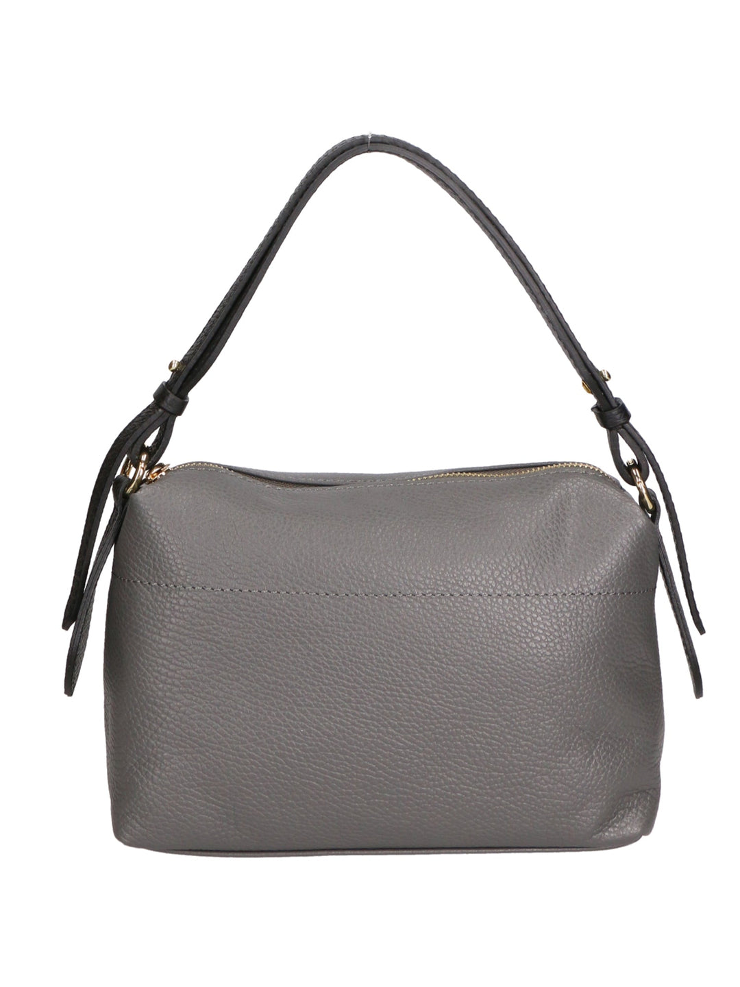 borsa a spalla da Donna in Vera Pelle | gave lux | GLX220667423FBG-D27_CENERE_+_D28_NERO