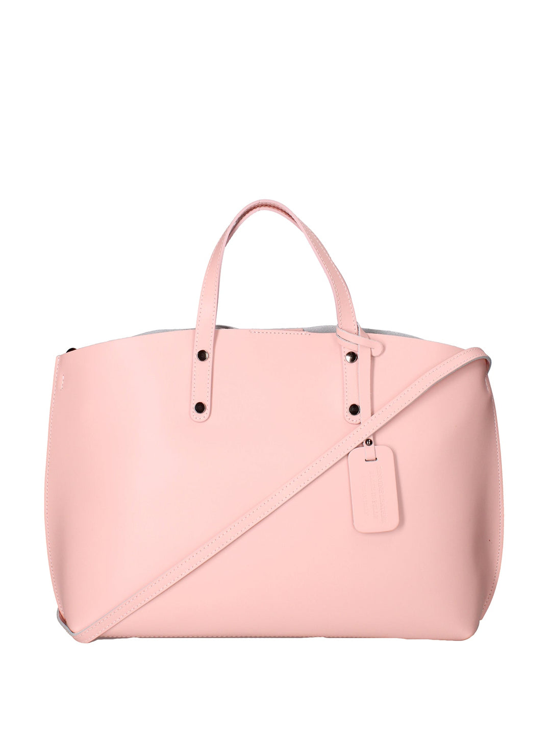 2094-L105_ROSA Borsa a spalla da donna In Vera pelle