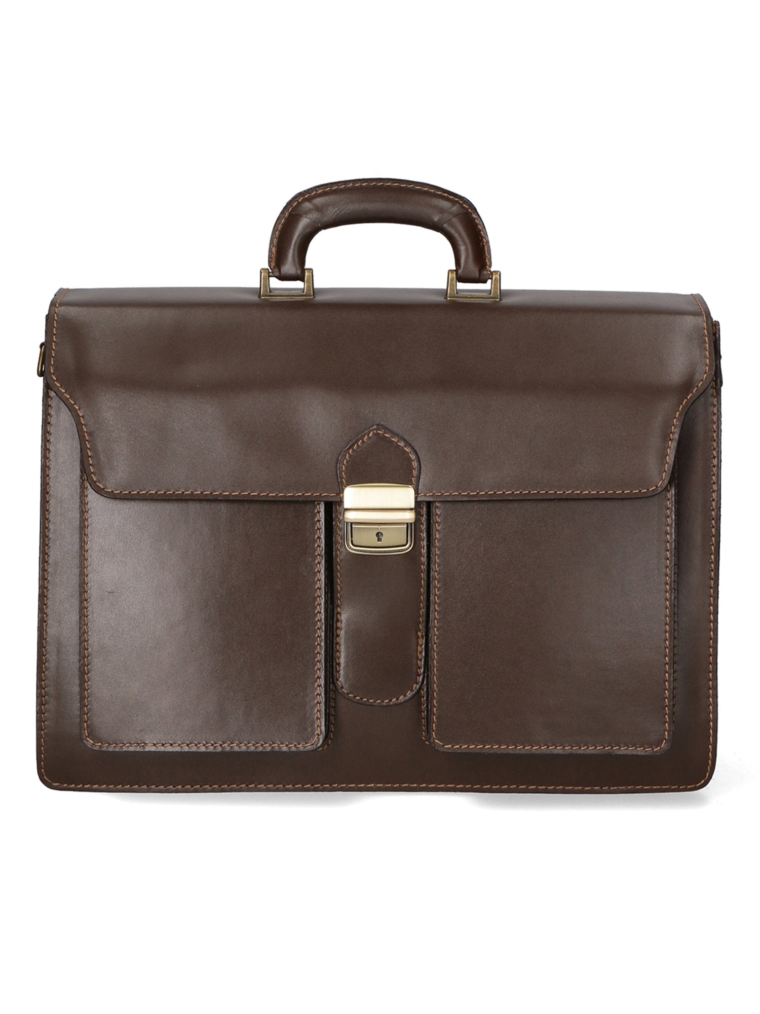 Borsa da lavoro da Uomo in Vera Pelle | Gave Lux | GLX22700123FBG-T.MORO