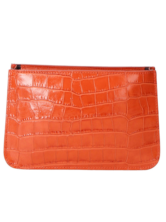 Borsa a spalla da Donna in Vera Pelle | Gave Lux | GLX220541423FBG-B35_MATTONE