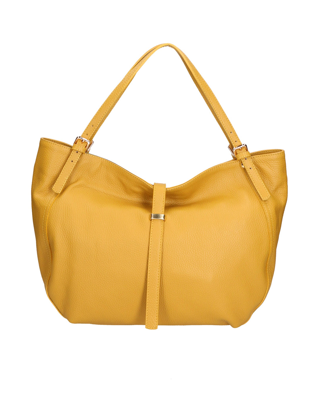 Borsa a mano da donna In Vera pelle | gave lux | GLX220651823FBG-D36_SENAPE