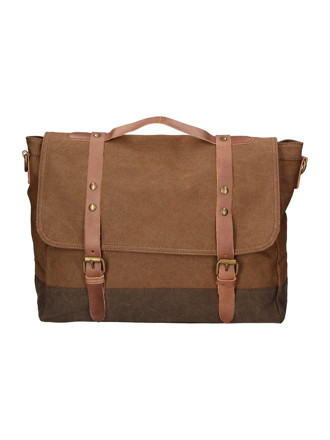 Borsa a mano unisex in Canvas e pelle | Gave Lux | GLX22ZG301123FBG-FANGO_TAUPE