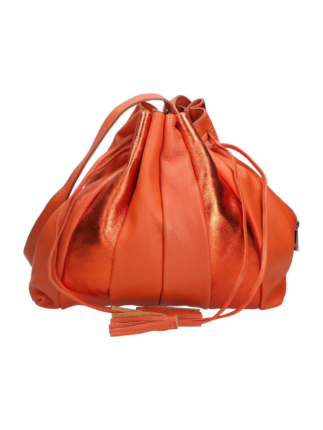 Borsa a spalla da Donna in Vera Pelle | Gave Lux | GLX2257604223FBG-ARANCIO_ORANGE