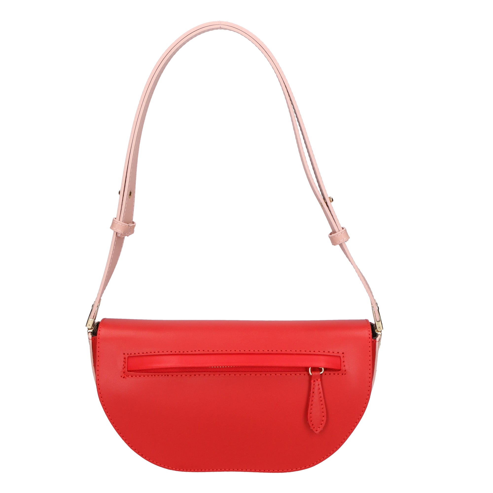 Borsa a tracolla da Donna in Vera Pelle | Gave Lux | GLX220630423FBG-L214_ROSSO+L805
