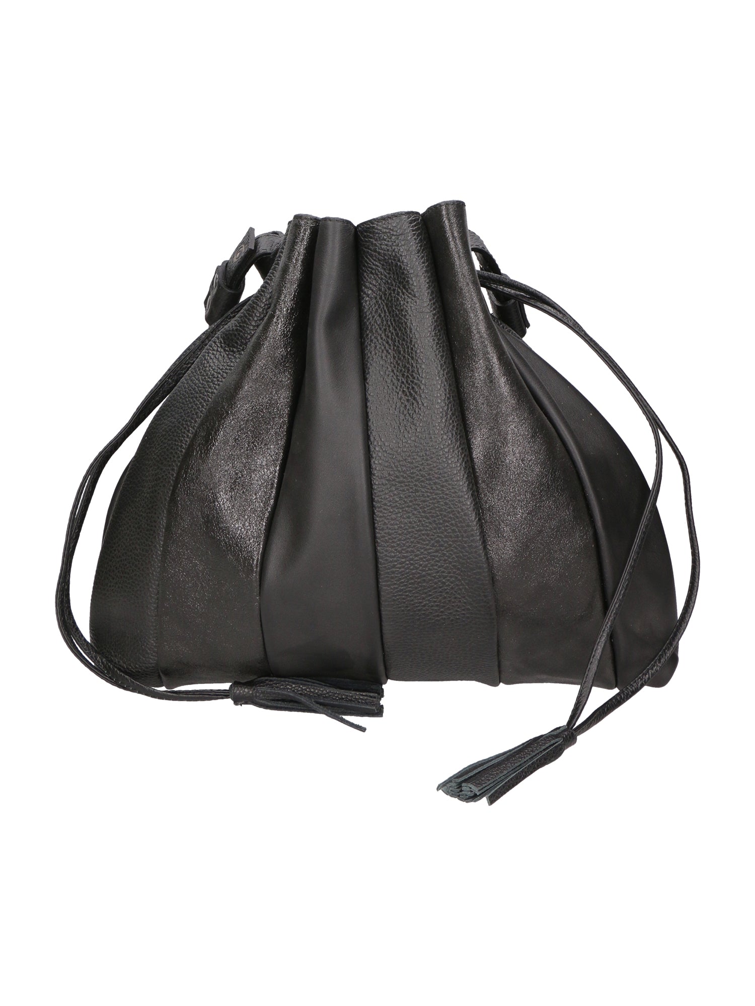 Borsa a spalla da Donna in Vera Pelle | Gave Lux | GLX2257604223FBG-NERO_BLACK