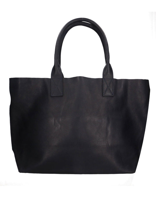 Borsa Shopper da donna In Vera pelle | Gave Lux | GLX2251890723FBG-D26_BLU_SCURO