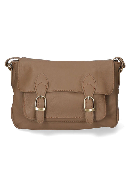 Borsa a tracolla Unisex in Vera Pelle | Gave Lux | GLX221000623FBG-TAUPE