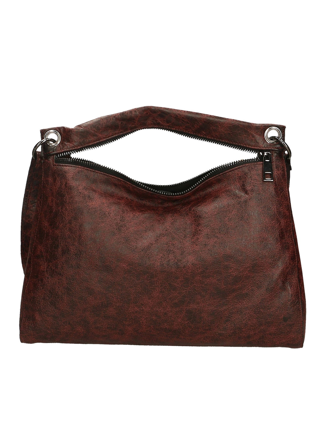 Borsa a spalla da Donna in Vera Pelle | Gave Lux | GLX22656923FBG-BORDO_BORDEUX