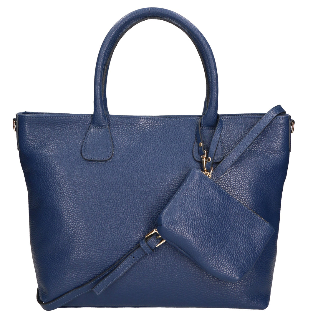 Sylvie Unisex-Handtasche aus echtem Leder