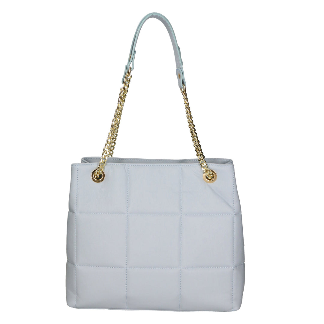 Borsa a mano da Donna in Vera Pelle | Gave Lux | GLX220621723FBG-S92_CELESTE