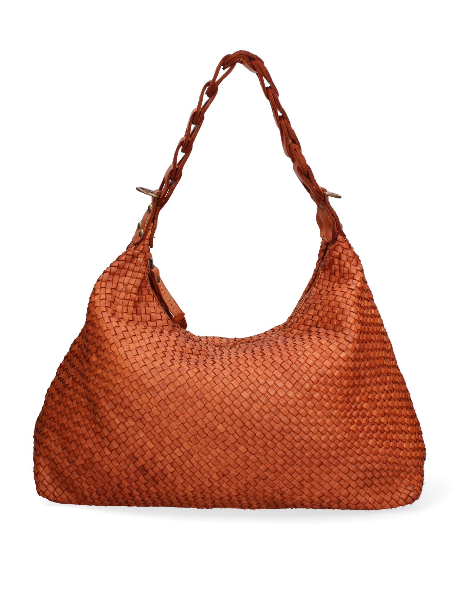 Borsa a spalla da donna In Vera pelle | Gave Lux | GLX22779923FBG-CUOIO